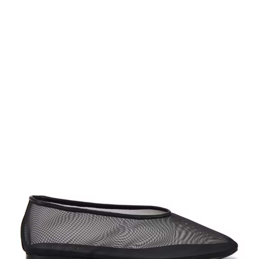 Adina Ballet Flat in Black Mesh
RAYE